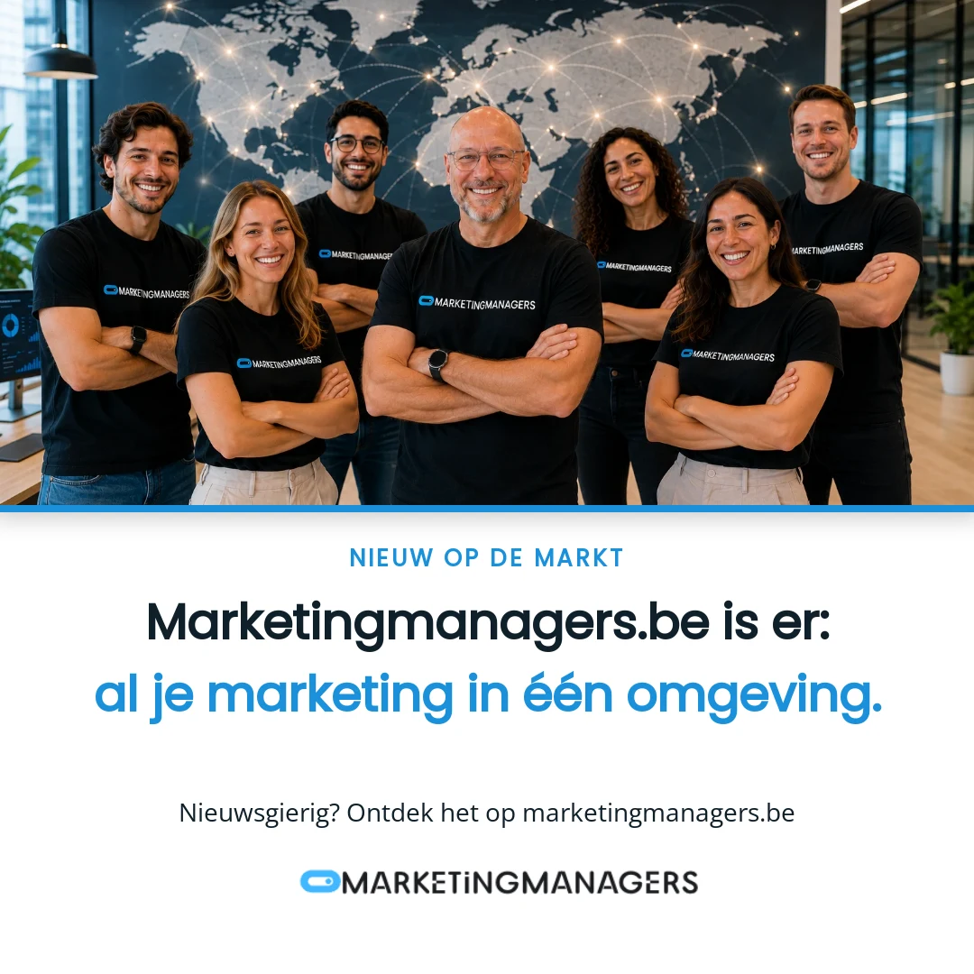 Ontwerp: het team in een vierkant social-beeld