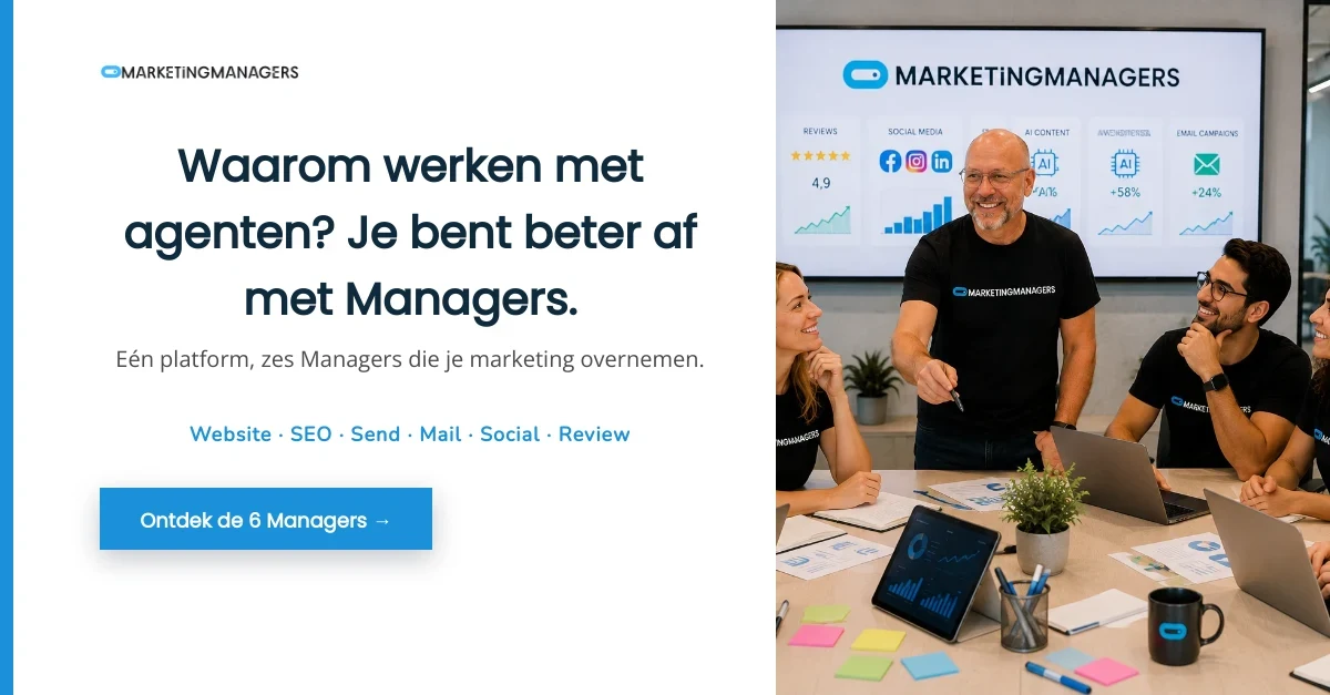Ontwerp: Waarom werken met agenten? Je bent beter af met Managers