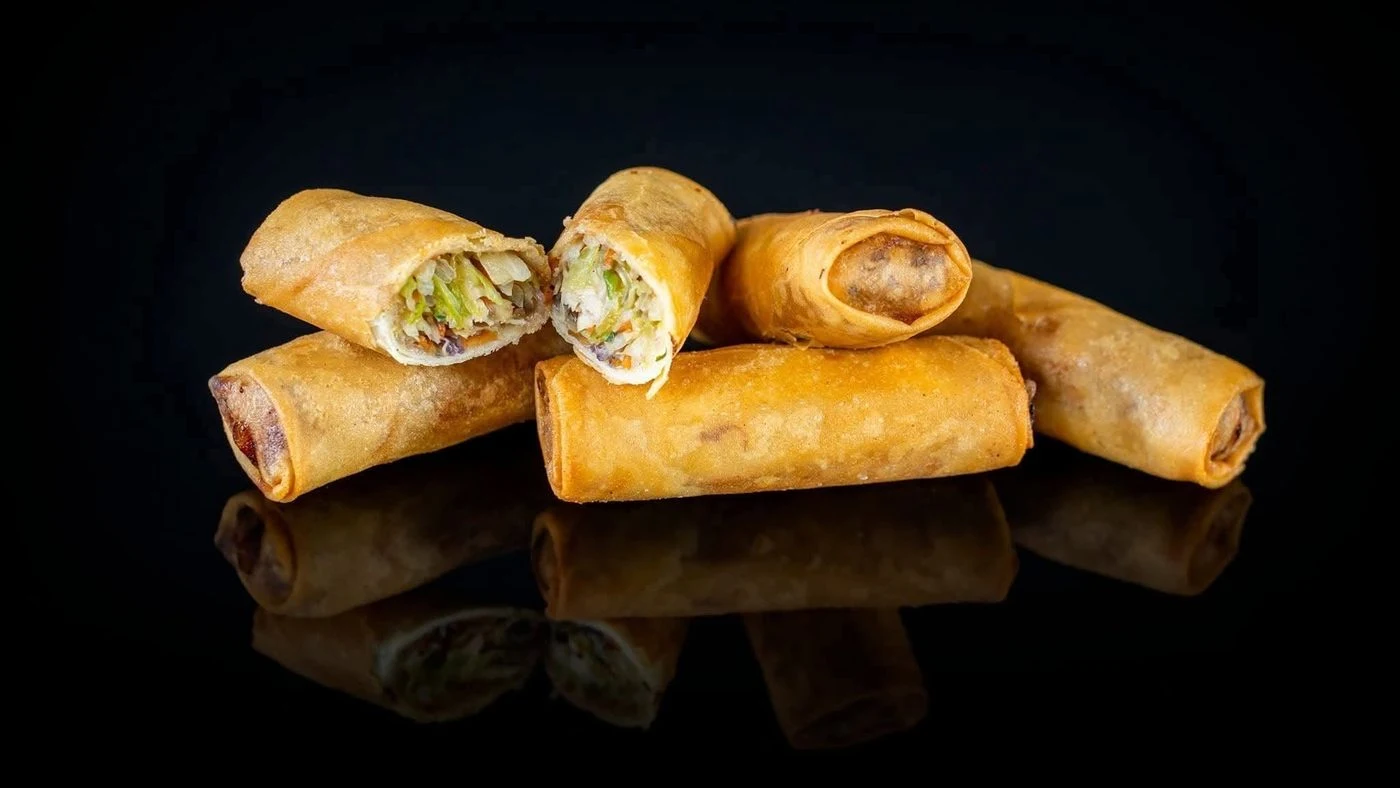 Krokante loempia’s van J&K Khrąw Thai