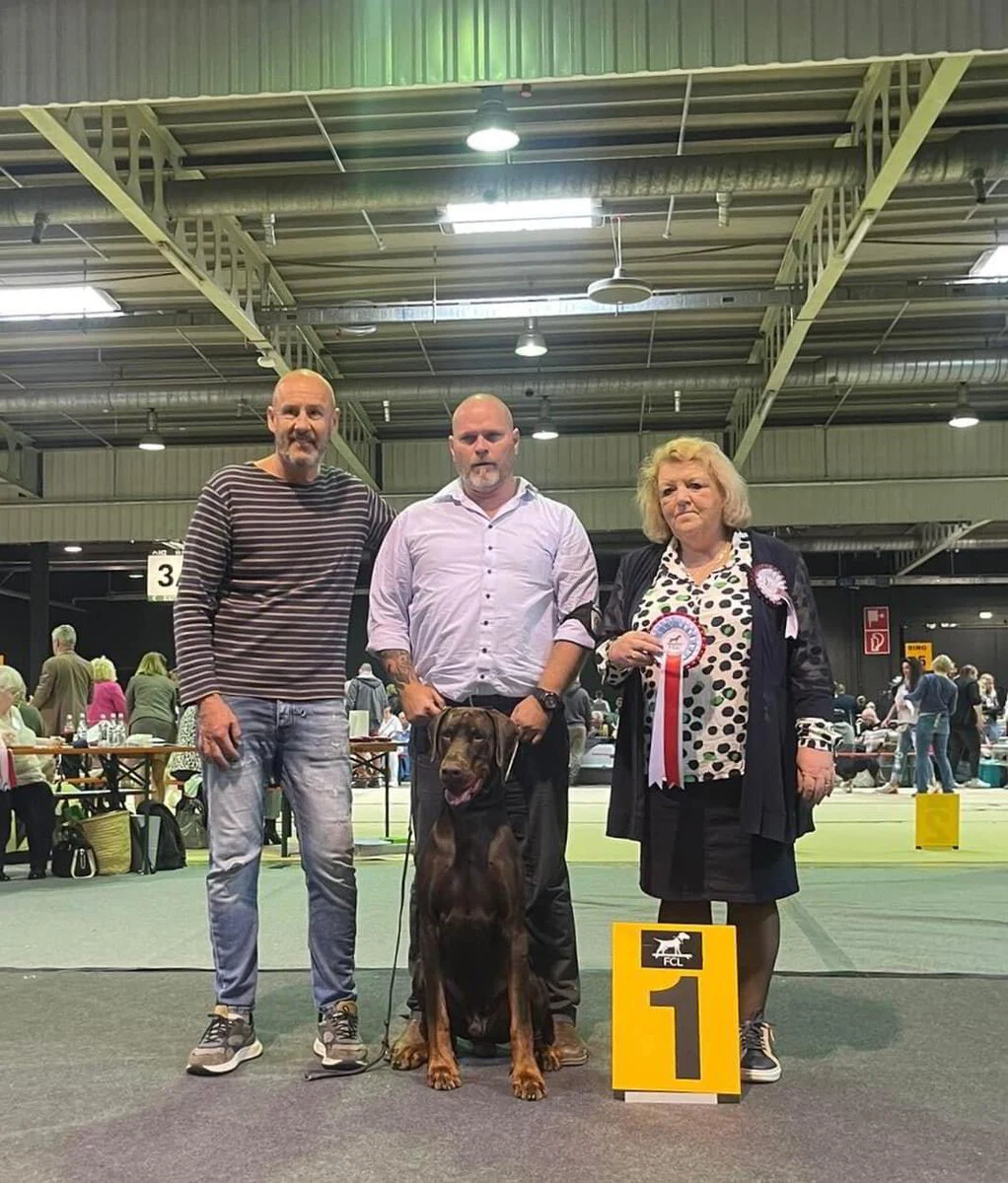 *7/04/2024 110 de CAC -CACIB Luxemburg Km : Mevr. Melchior Marie-Josée (LU)