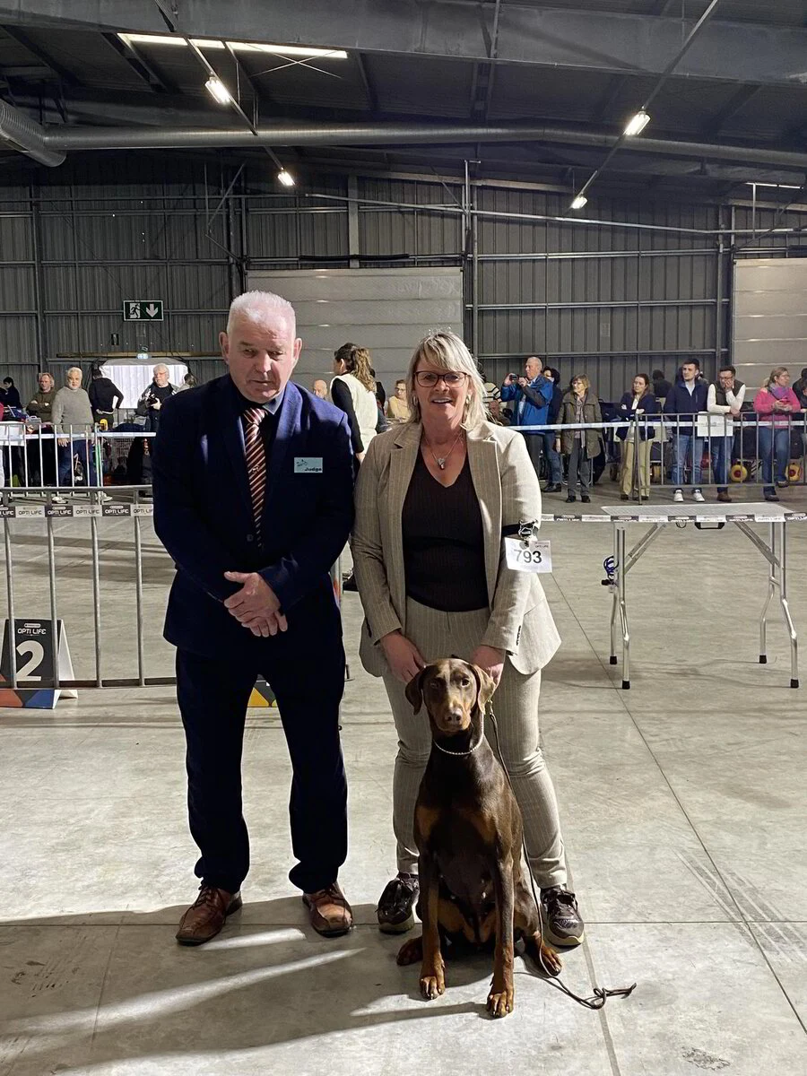 *17/03/2024 CAC -CACIB Weelde Km : Mr.Kinsey Richard (GB)