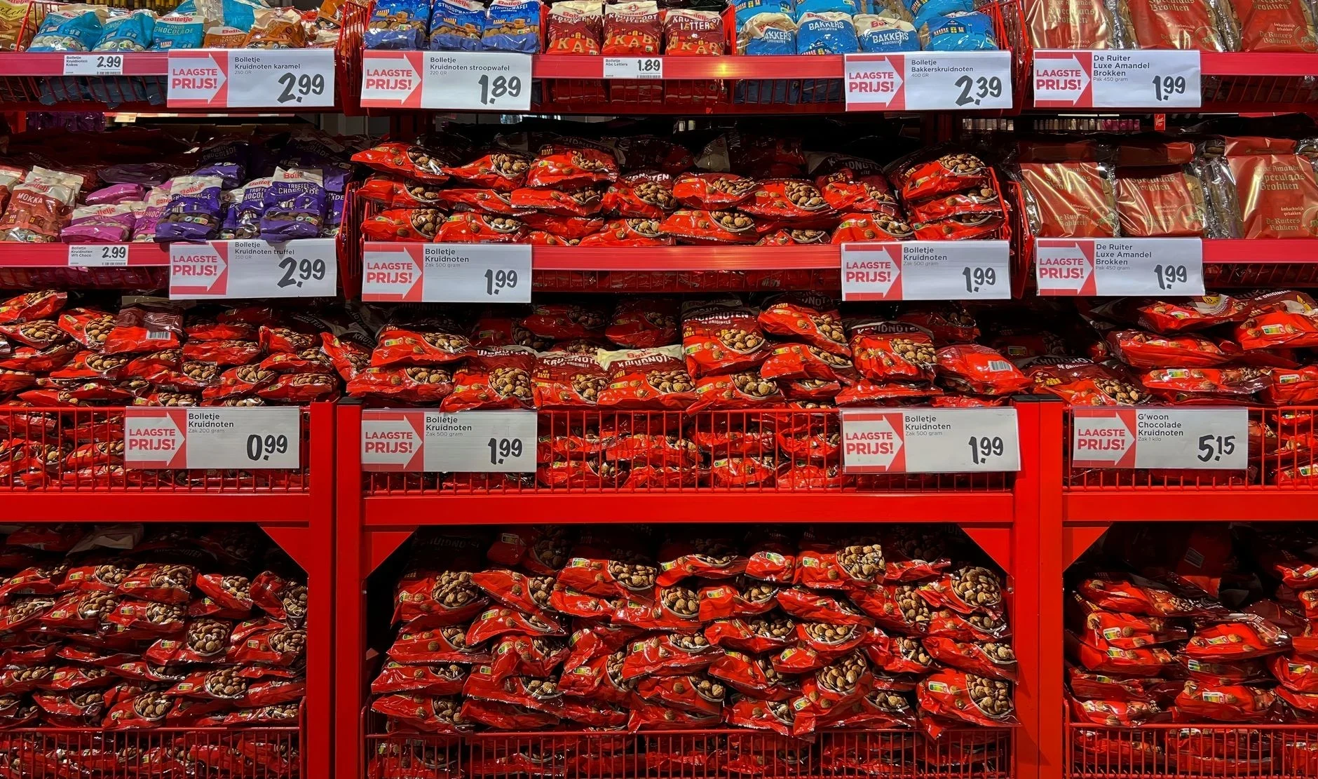 Nederlandse supermarkt